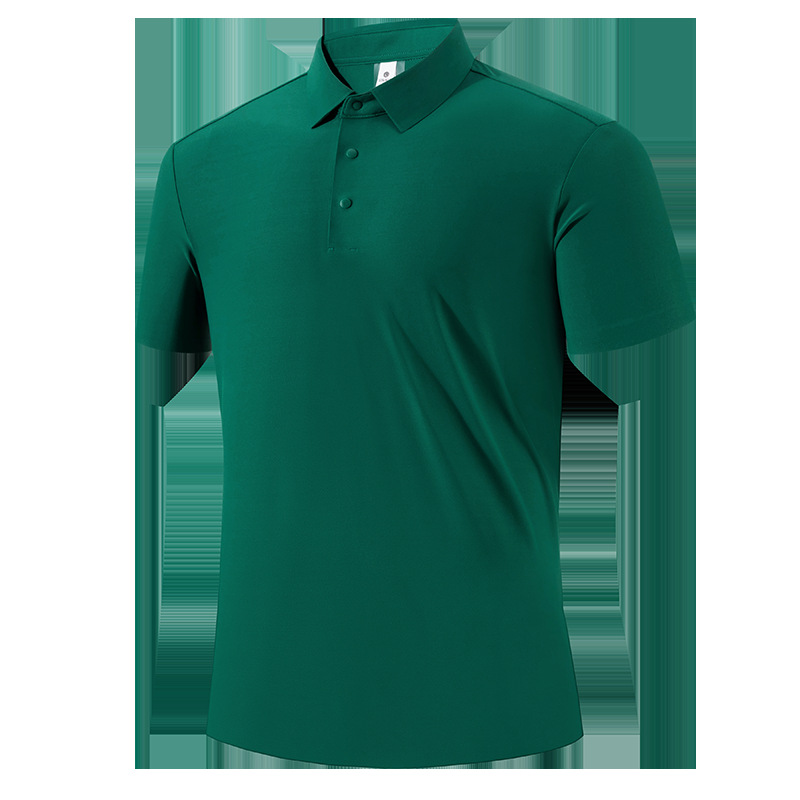 Custom-made POLO shirts with lapels, short-sleeved work clothes, logos, corporate work uniforms, advertising shirts, cultural shirts, ice silk T-shirts, and printed words Specification image