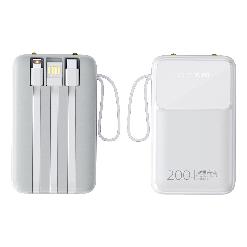The New Line Charging Bank Super Fast Charge Mini 20000 Mah Gift Punch Mobile Power Customized Logo Item Picture