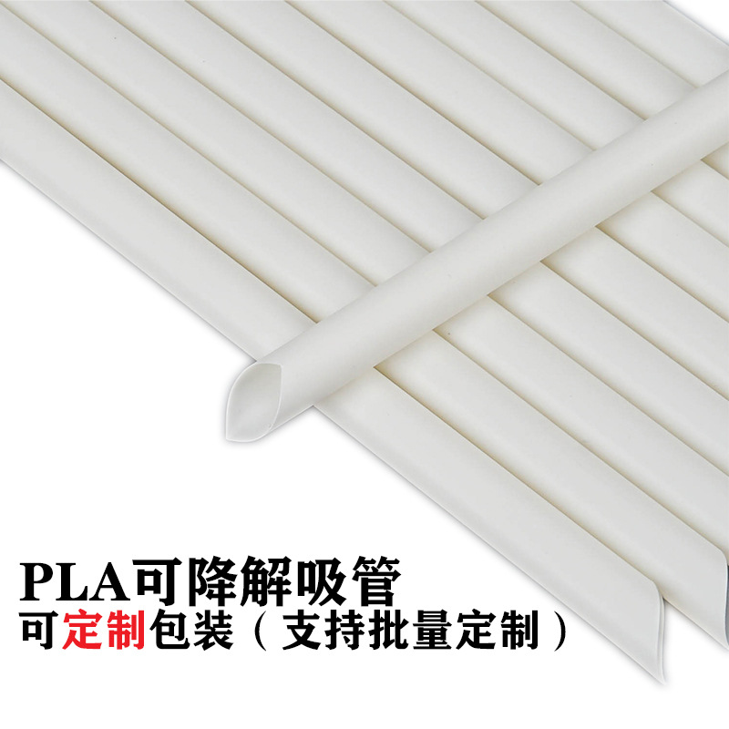 可降解塑料吸白底实物图