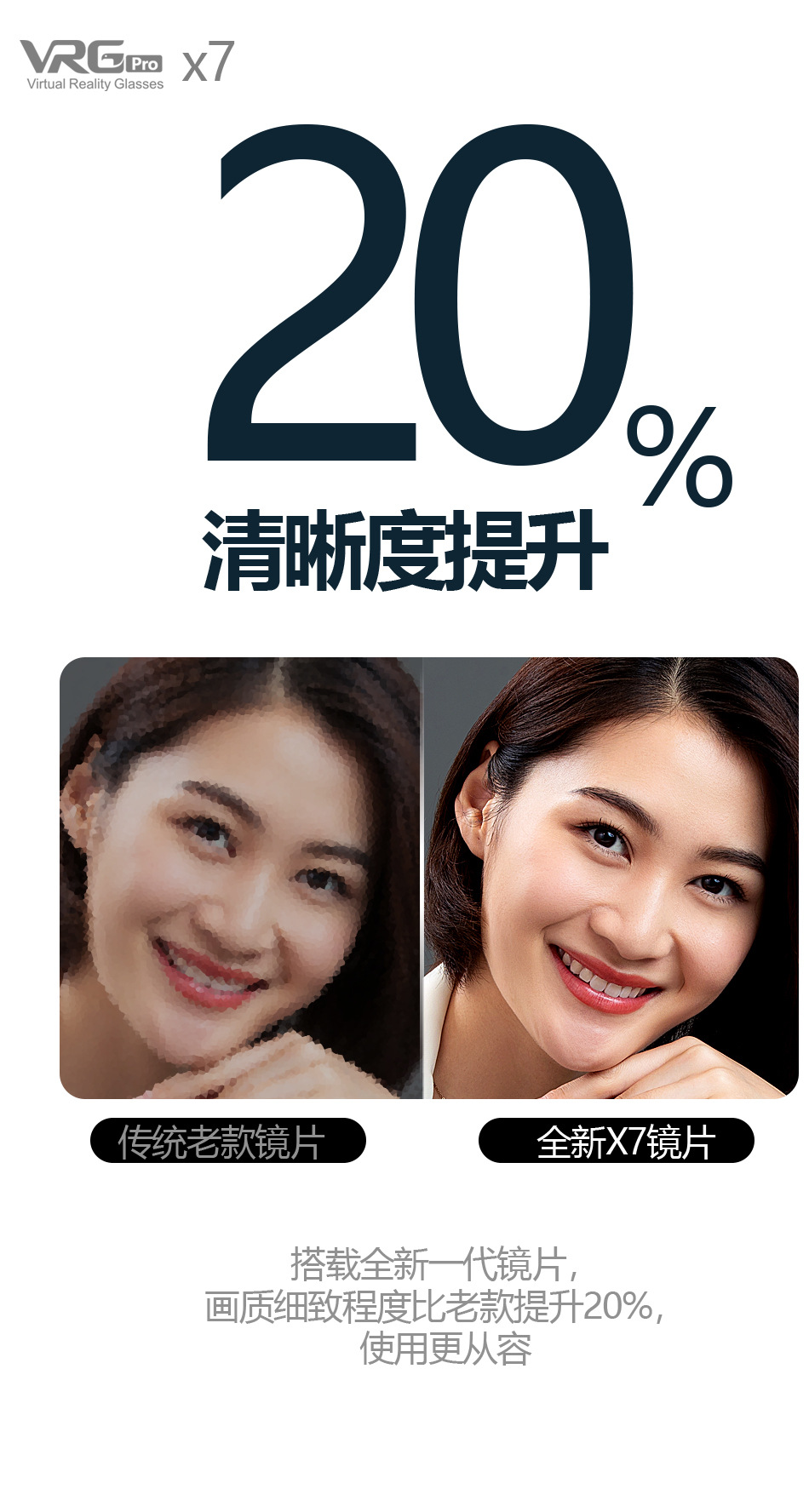 vr眼镜虚拟现实手机专用电影游戏3d影院数码眼镜头戴式VR立体体感 pic 4