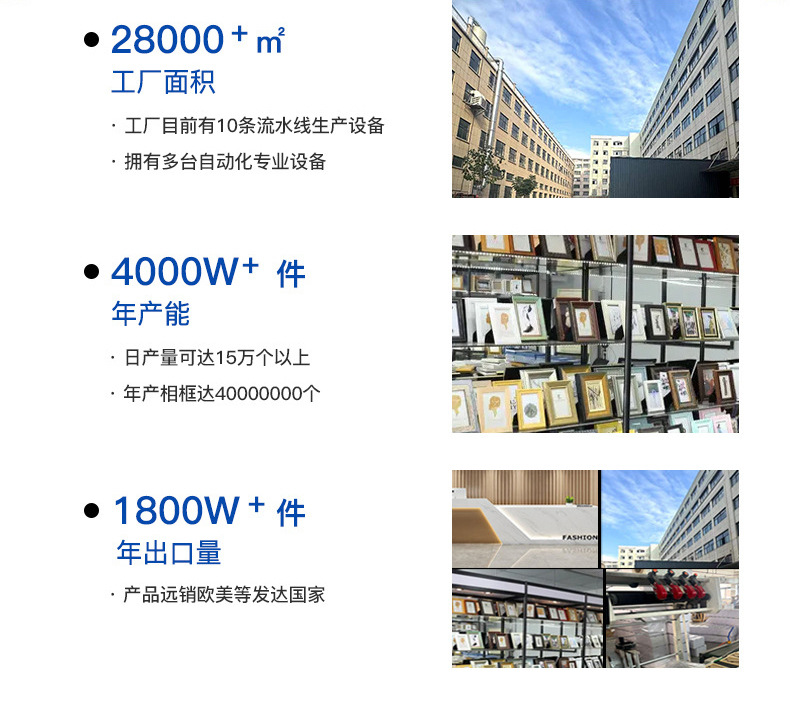 相框批发画框空框摆台照片墙5寸6寸7寸8寸10寸a4手工简约木质相框详情5