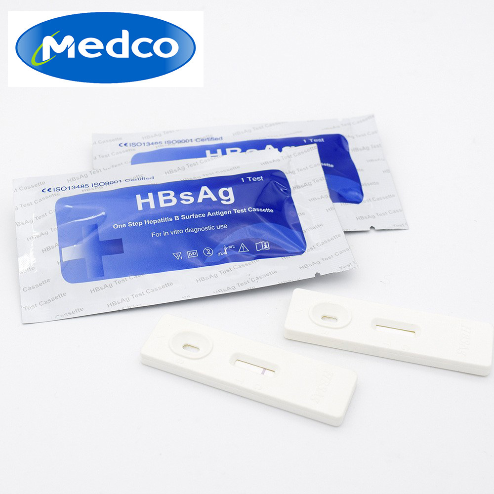 HBsAg Test Cassette, a disposable medical consumable test strip exclusively for foreign trade
