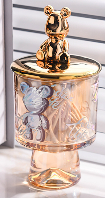 Creative household toothpick holder, toothpick can, cotton swab storage box Specification image