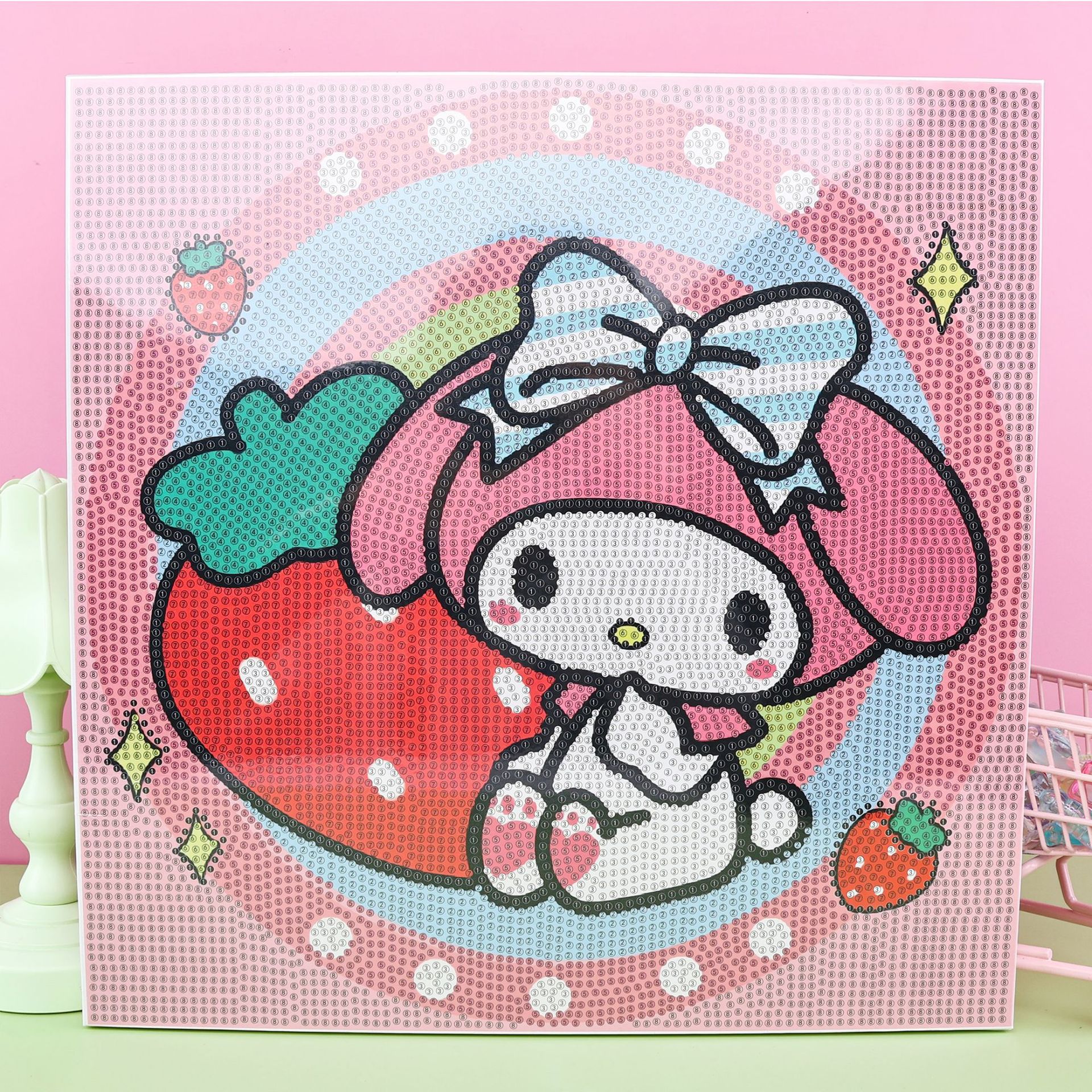 Diy Full Diamond Picture Frame 30*30 Diamond Painting A Variety Of Styles At Will With Exercise Hands-On Coordination