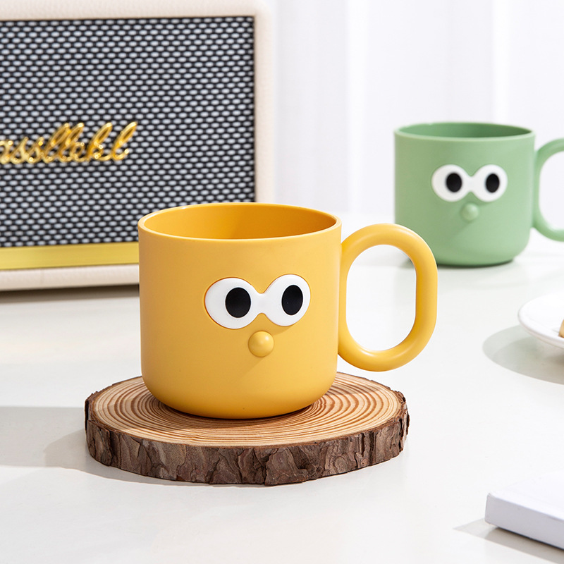 Tooth brushing cup, children's couple creative and cute cartoon cup, mouthwash cup, dental ware cup, household plastic tooth cup, washbasin cup details Picture