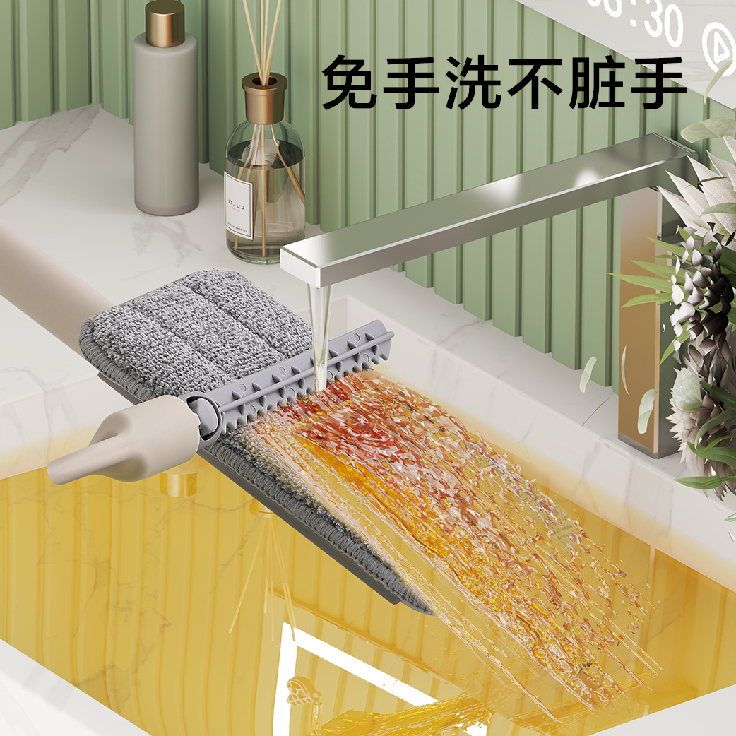 拖把/拖把拖布/好媳妇拖把/旋转拖把/海绵拖把产品图