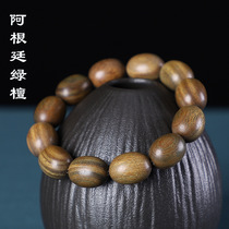Purple light small leaf rosewood yellow flower pear oil pear red acid branch Buddha bead bracelet play bracelet sandalwood date bead purple shape