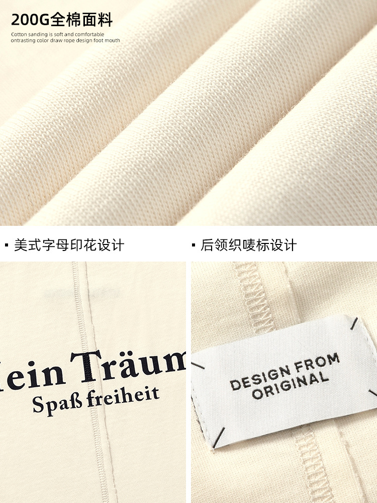 男士T恤实物图