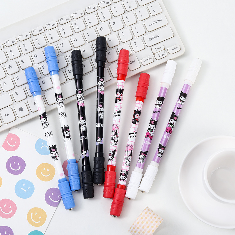 Yqiduo Cartoon Cute Elf Revolving Pen Special Pen Personality Student Revolving Pen Gift Pen Signature Pen Wholesale details Picture