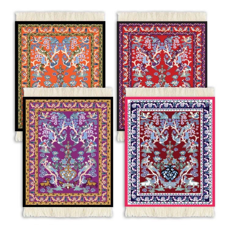 Customized cultural and creative gifts from the factory, exquisite and stylish Suge, Turkish ethnic style Persian carpet, custom-made mouse pads Application Scenario