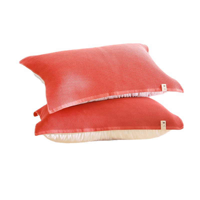 Cotton Gauze Honeycomb Pillow Towel A Pair Of Adult Nordic Household Male And Female Absorbent Students Breathable Pillow Towel Wholesale Item Picture