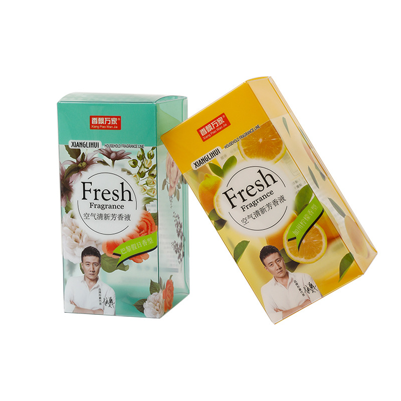 Customized printed PVC plastic box packaging, food PET transparent packaging box, coffee pvc plastic box customization Item Picture