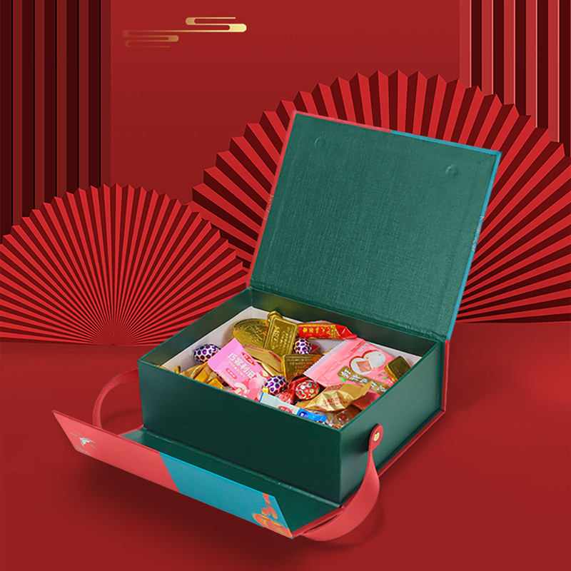 天地盖盒子纸盒包装盒彩盒印刷纳米UV彩印温州厂家直销折叠纸盒详情图2