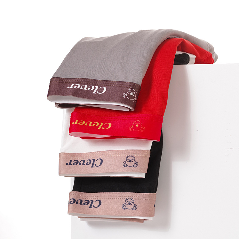 Men's underwear in stock: Men's briefs, breathable men's underpants, mid-waist, large-sized four-corner underwear for teenagers, men's autumn and winter Specification image