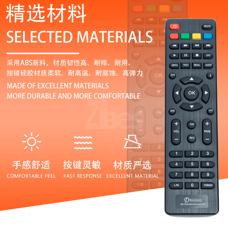 Use for LCD/LED TV Infrared TV Remote control suitable for LCD TV factory direct sales English Application Scenario