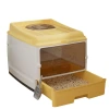 Extra-large fully enclosed cat litter box drawer, double-door upgraded cat toilet, super spacious, worry-free, odor-proof and leak-proof Application Scenario