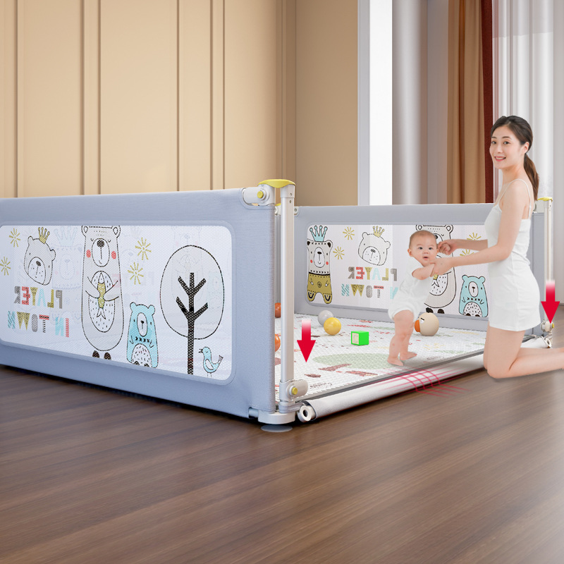 Children's play fence Boys and girls baby crawling learning fence indoor home playpen baby fence wholesale Application Scenario