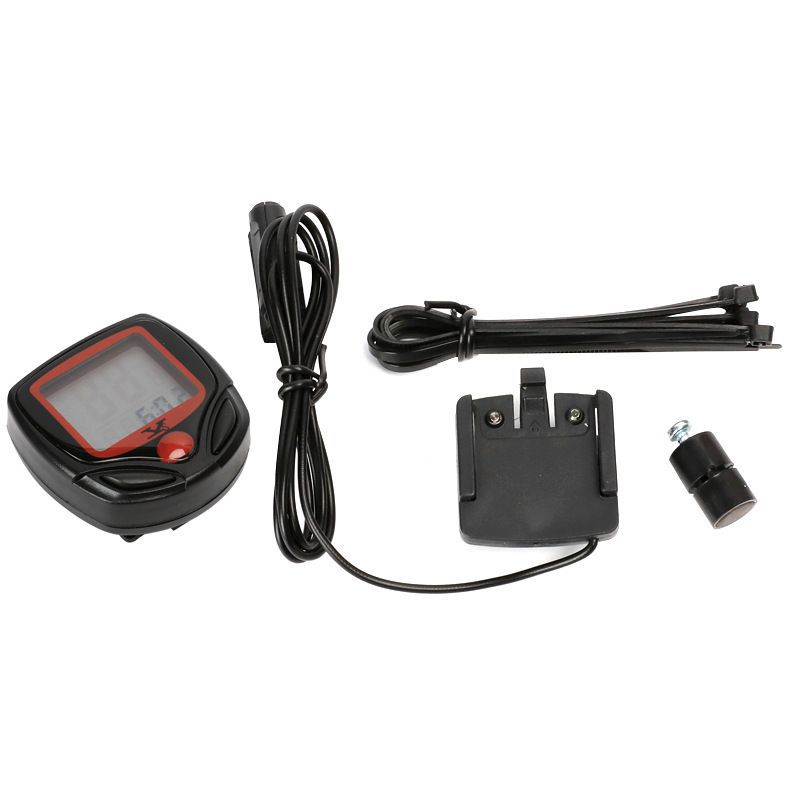 548B same model mountain bike speedometer/bicycle pulse speed indicator/speedometer 15 function details Picture
