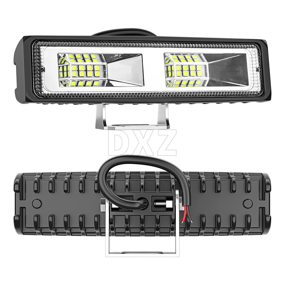 DXZ automotive LED work light, 6-inch 16-lamp 48W daily driving modification auxiliary spotlight in a long straight line Item Picture
