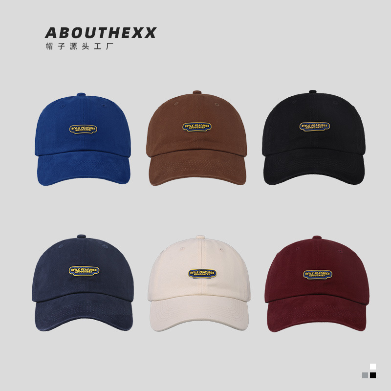 Gorra de béisbol ins corea nueva gorra negra para mujeres primavera verano versión coreana versátil alfabeto pato tong gorra para hombres estudiante salida