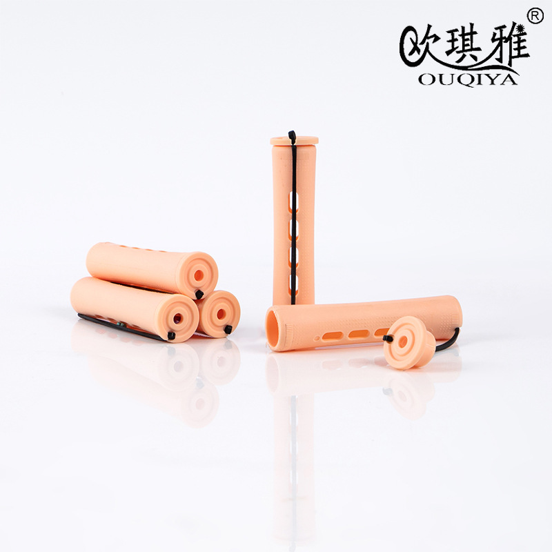 美式冷烫杠子烫发杠美发烫发工具橡皮筋带盖发带盖发卷