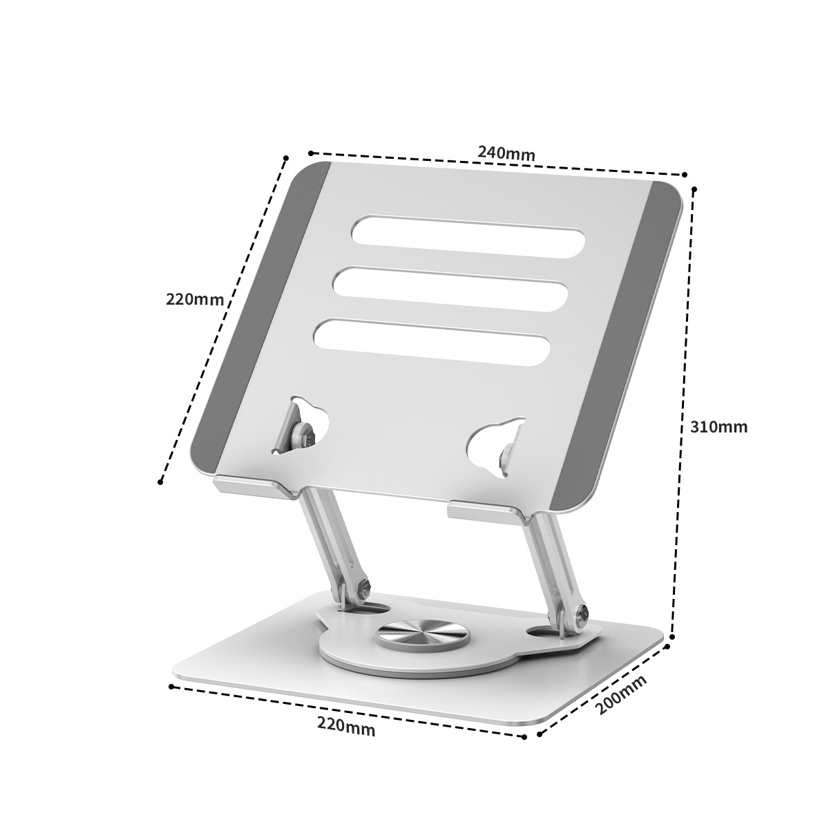 Computer stand, notebook desktop height-increasing bracket, rotating heat dissipation stand, Apple computer suitable gaming laptop stand Item Picture