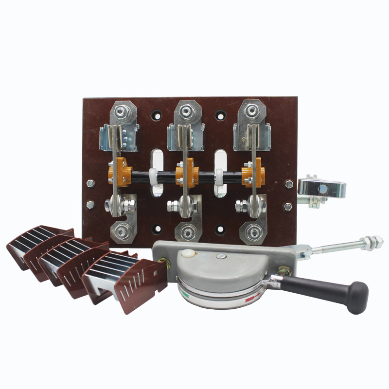 HD12B HD12-400/31 single-throw side operation 400A knife switch disconnector 380V purple copper Item Picture