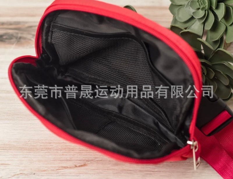 Amazon Cross-Border New Chest Bag Single-Shoulder Waist Pack Outdoor Sports Gym Bag Running Ins Fashion Cross-Body Bag Specification drawing