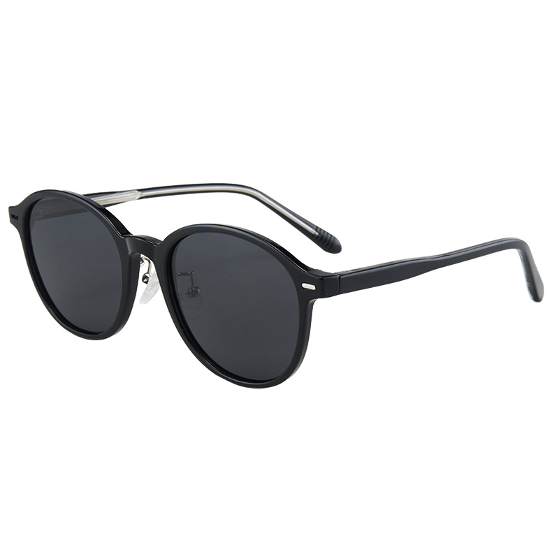 The 2025 new TR90 polarized sunglasses are fashionable and retro for men, trendy for women, and UV-resistant driving glasses details Picture