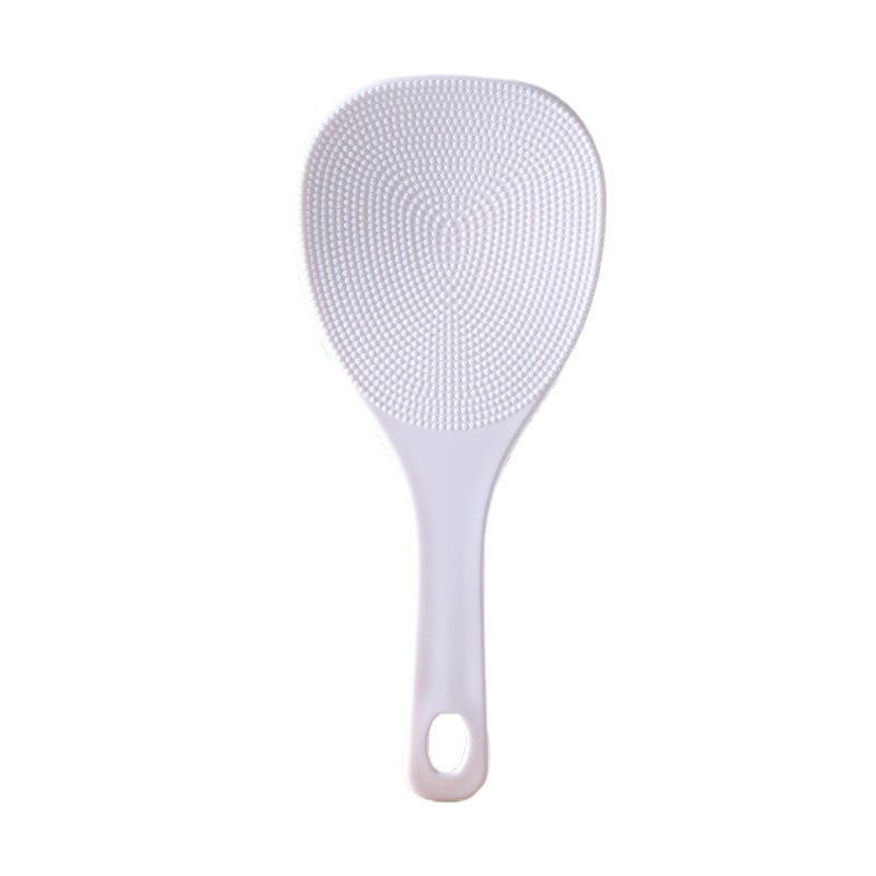 Simple Style Household Plastic Rice Spoon New Kitchen Non-Stick Rice Spoon Household Rice Cooker Rice Spoon Item Picture