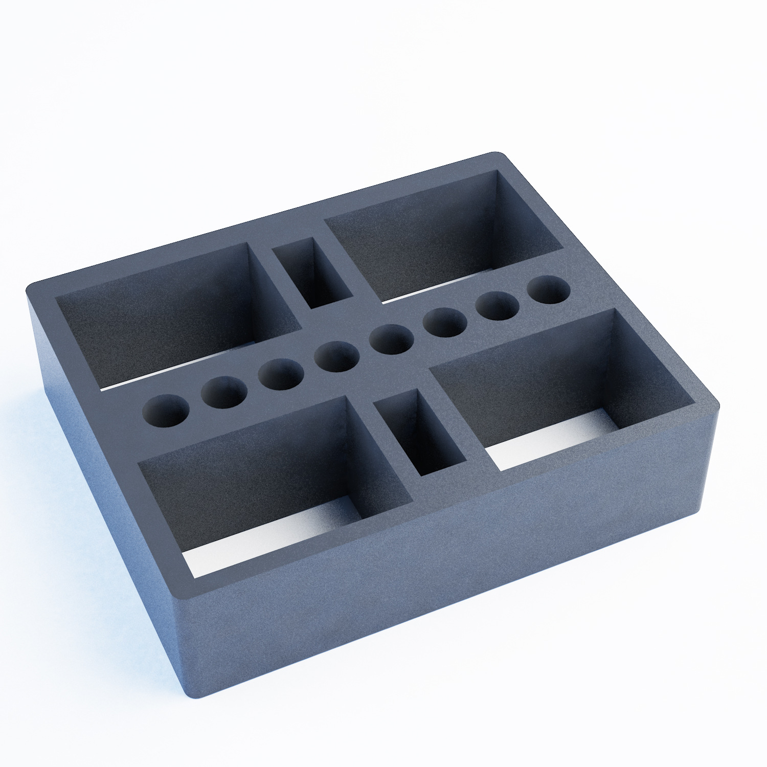 Eva Cosmetics Lined With Sponge Inside Gift Box Foam Eva Sponge Box Lined With Inner Tray Item Picture