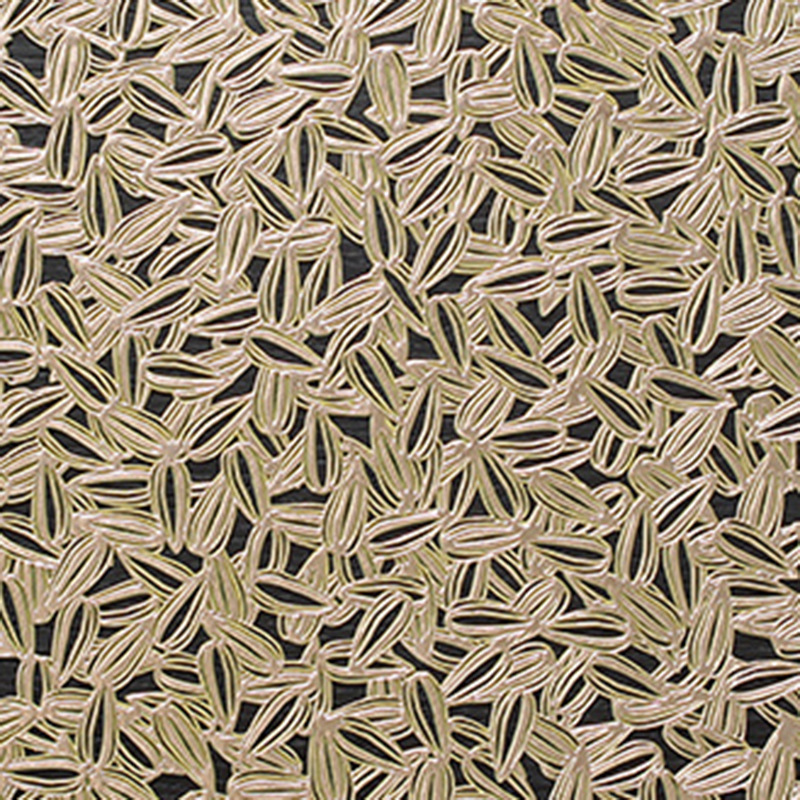 Creative Round Hot Stamping Melon Seed Table Mat Northern Europe Light Luxury Hollow Waterproof Oil Insulation Mat Western Placemat Wholesale Application Scenario