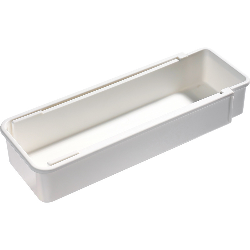 Extendable tableware storage box, kitchen utensils, cabinets, drawers, tableware, bowls and chopsticks storage and separation multi-functional storage box Item Picture