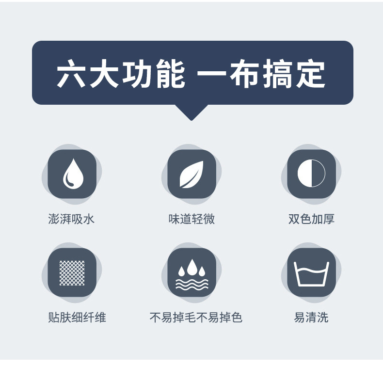 工厂批发双面小辫子收水毛巾1200克加厚擦无痕洗车毛巾擦车布跨境详情3