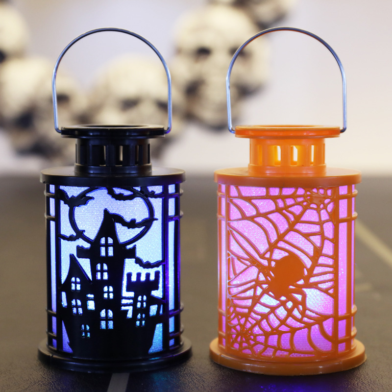 Cross-border new Halloween costume props: small oil lamps, LED candle lamps, castle lamps, bar and KTV table decorations Application Scenario