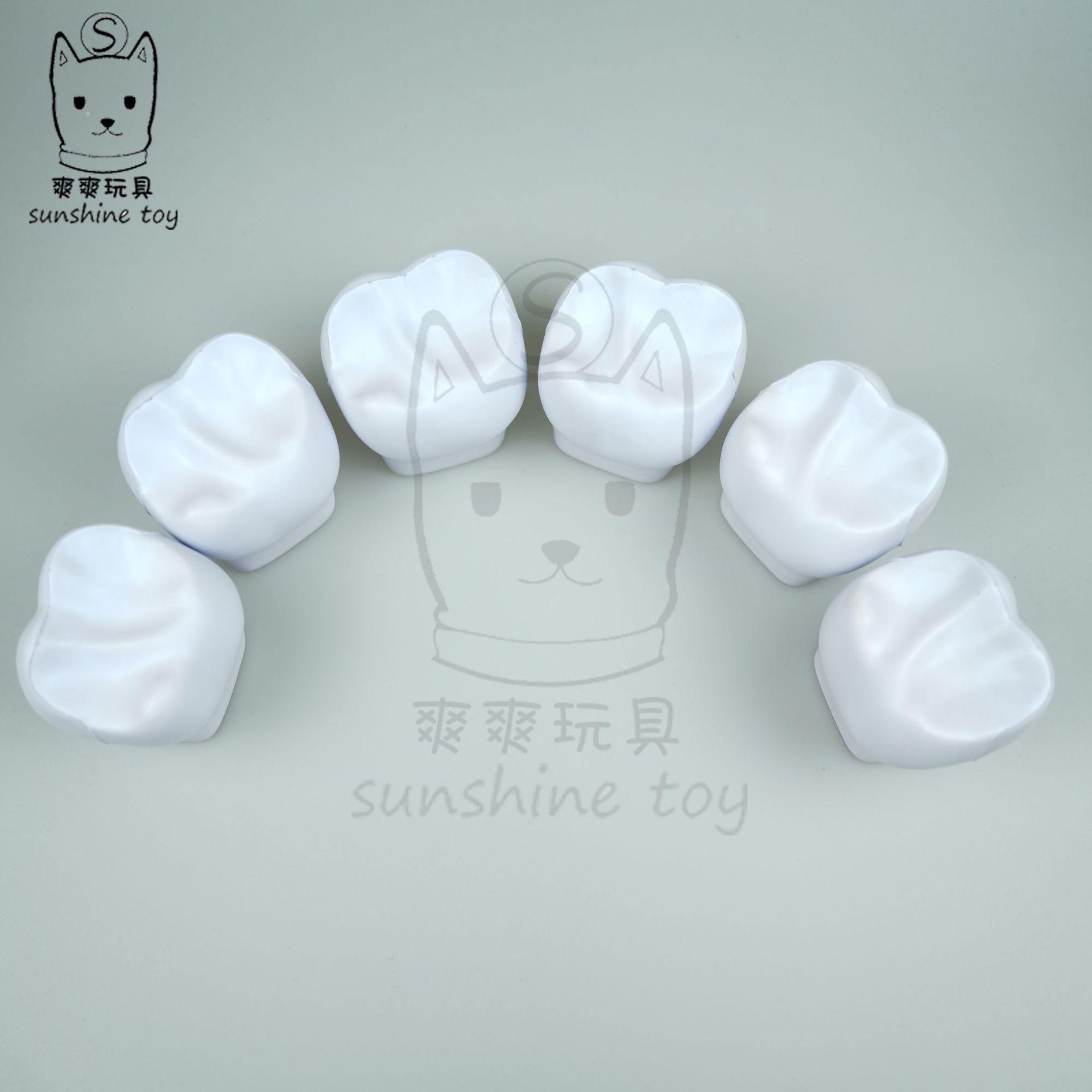 squishy simulated pu foam teeth simulation shape slow rebound toy dental clinic gift and decoration piece pic 3