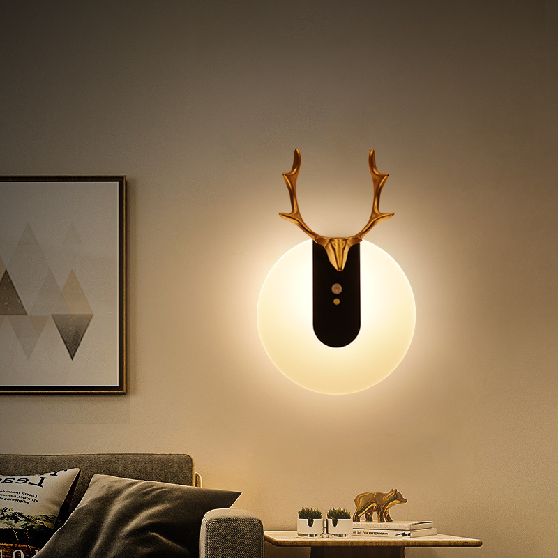 Smart human body sensor light, home corridor led charging wire-free automatic light control corridor living room wall lamp, night light Specification drawing