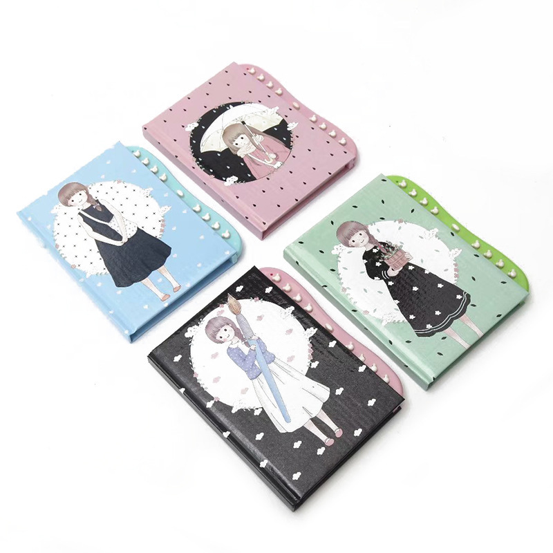 Qianyu Culture Diary Wholesale Elementary School 64 Open Cartoon Password Book Wholesale With Lock A6 Notebook Creative Stationery Printing Logo Item Picture
