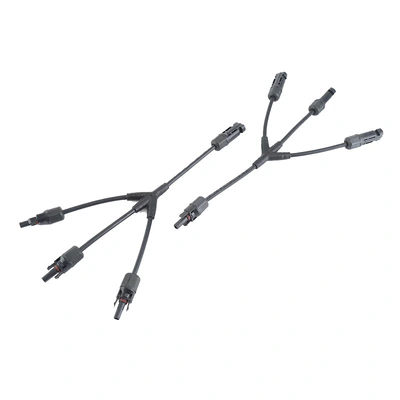 Mc4 Photovoltaic Connector Solar Panel Y-Type Three-Way Four-Way Five-Way Waterproof Connector Male Female Connector Quick Plug