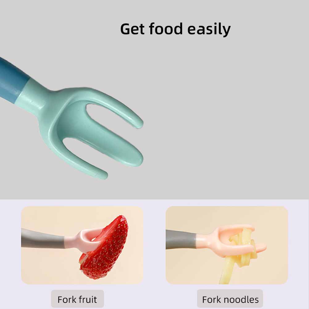 Feeding cutlery Tableware Baby for children spoon fork details Picture