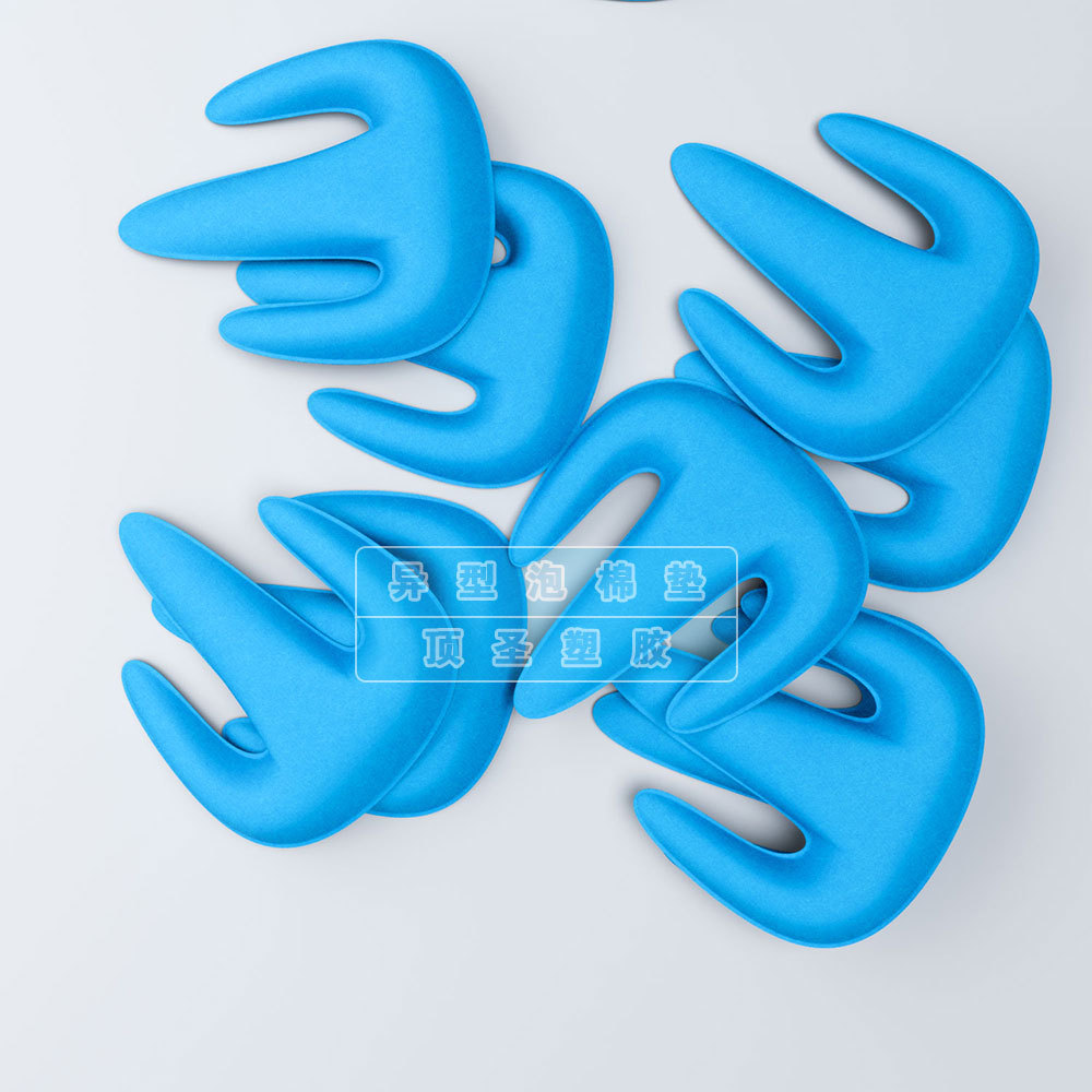 eva formed sponge, pu slow recovery sponge, hot pressing and shaping processing, sponge pad, eva sticker Lycra fabric forming processing Application Scenario