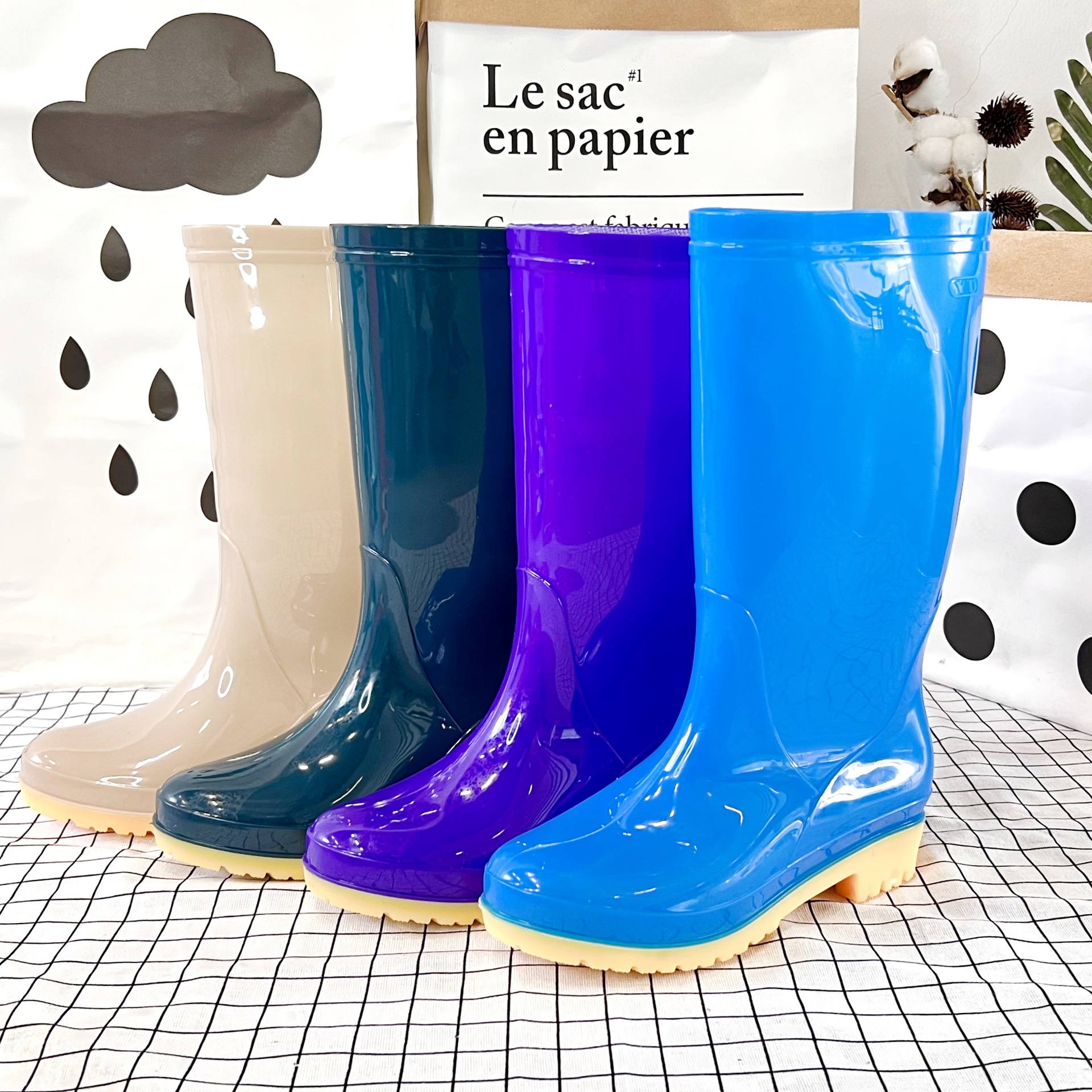 一次性雨鞋/劳保用品/水鞋/雨鞋拖/鞋套产品图