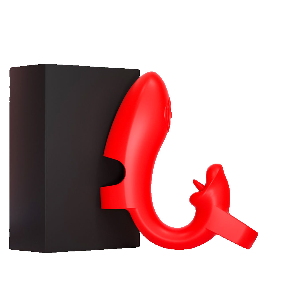 Wearable finger cots, female silicone masturbator, charging 10-frequency vibrator, adult sex toys Item Picture