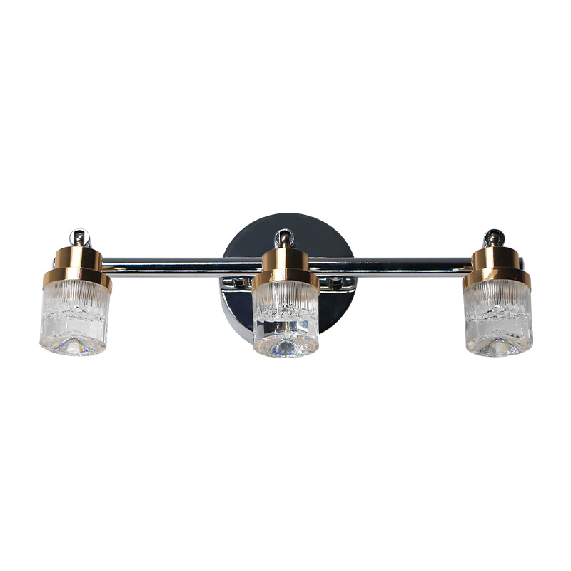 European and American crystal mirror front interior wall light bathroom led modern simple dressing light bathroom mirror cabinet mirror light Item Picture