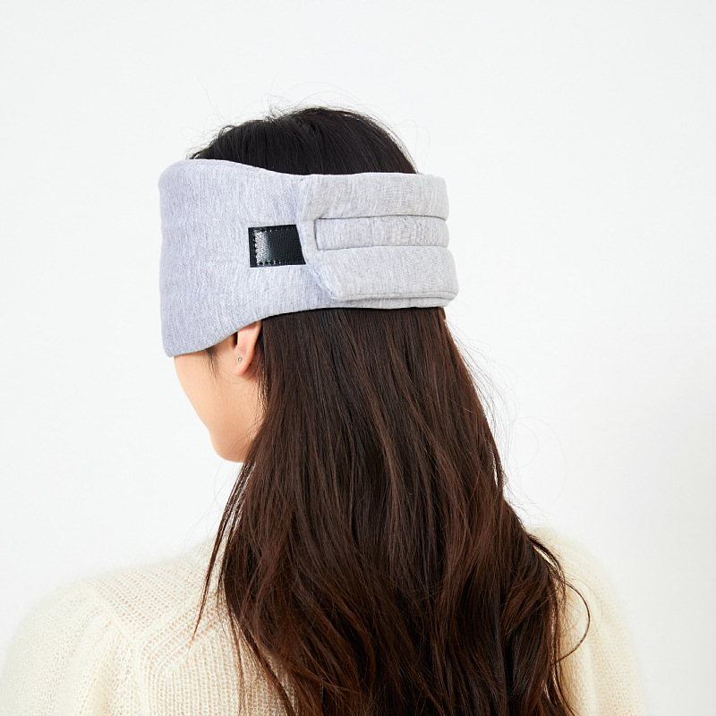 Modal Pure Cotton Blackout Breathable Sleep Eye Mask Widened Lengthening Home Sleep Eye Mask Outdoor Travel Spot details Picture