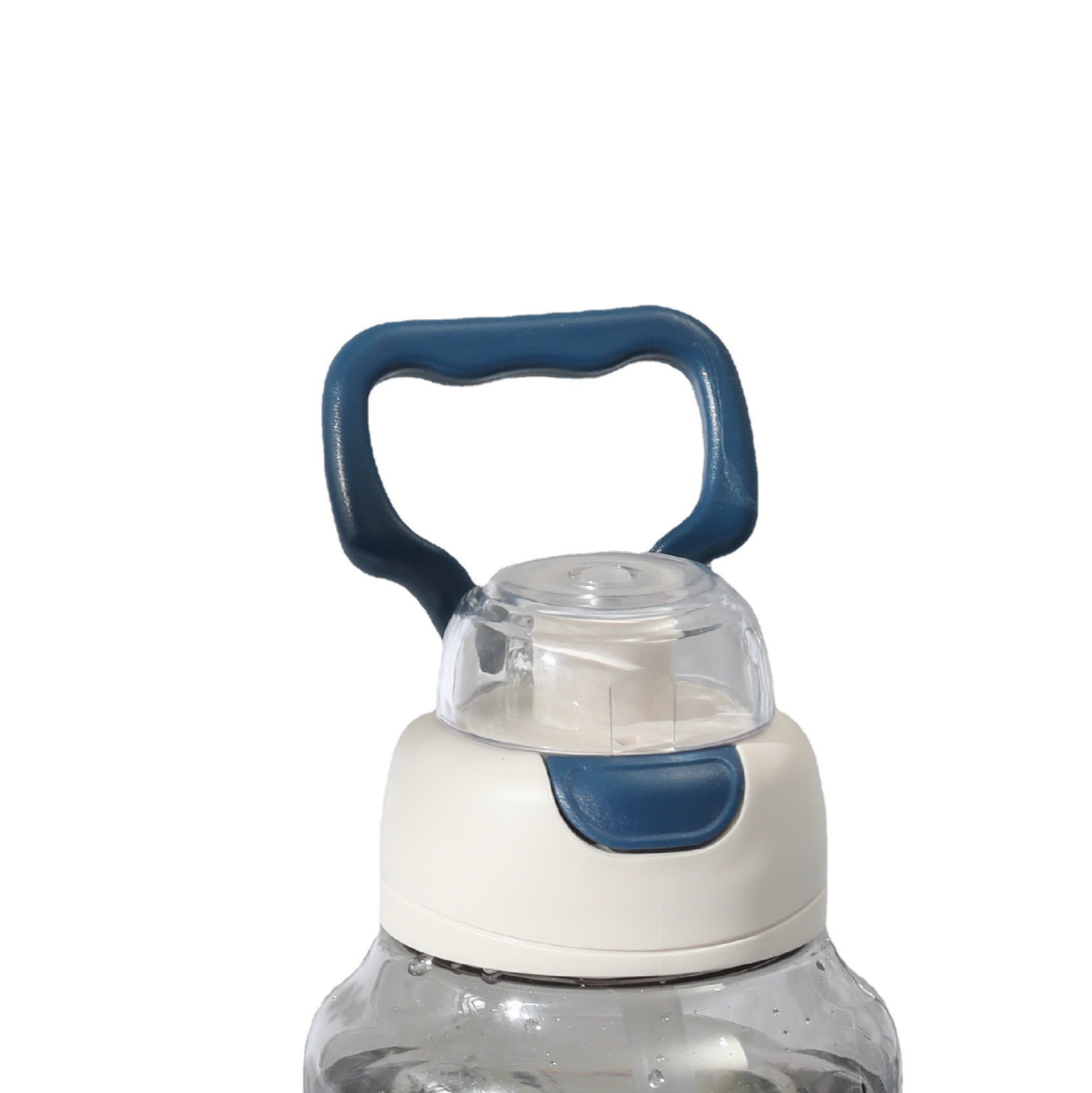The new model of Diyi Fengchi Sports water Cup is a 1000ML pc material large-capacity sports and fitness straw cup with a handle Item Picture