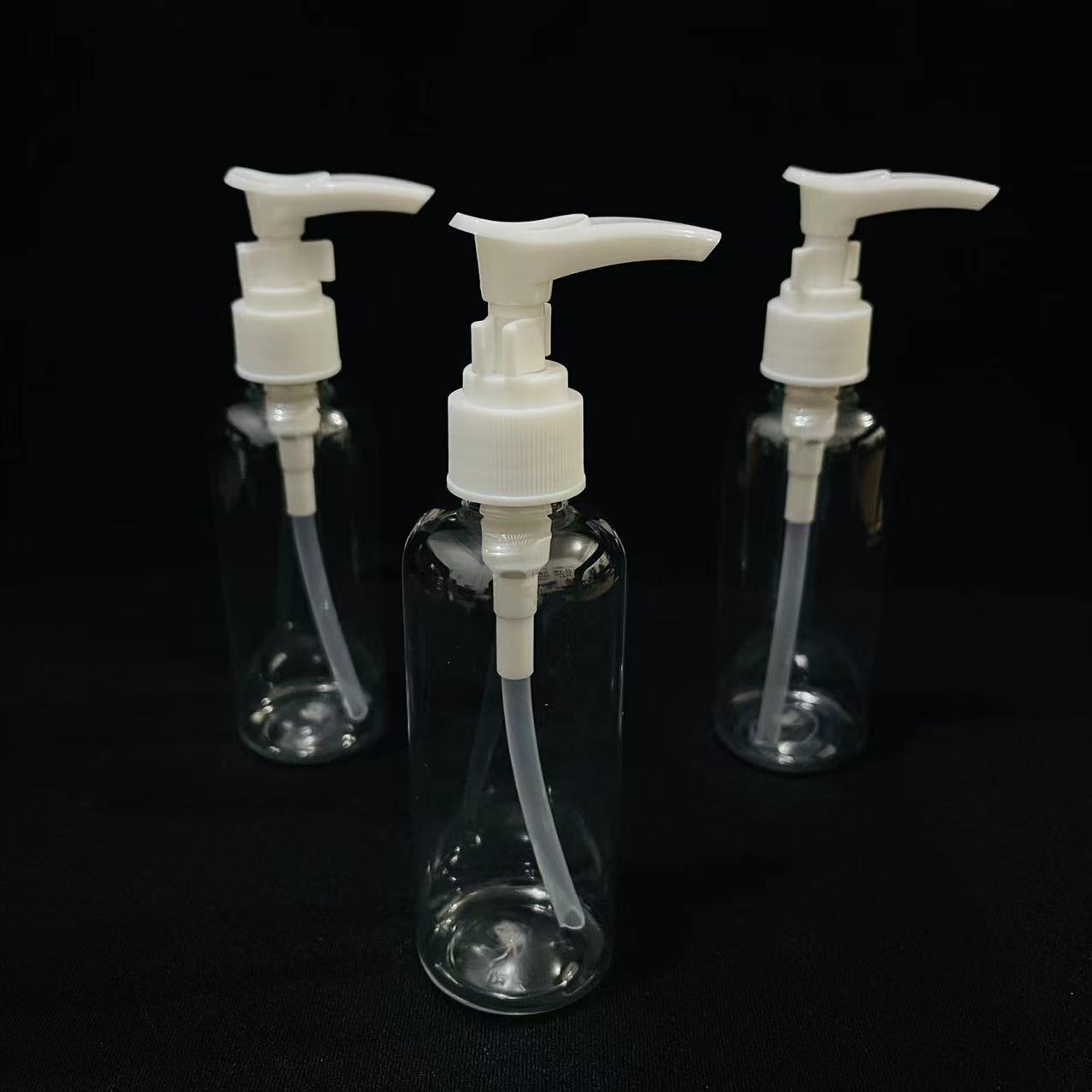 【 The innermost cabin in Zone 3 】 White press-cap 12/ bag 1200/ box transparent bottle press-type small spray bottle travel sub-bottle set alcohol bottle makeup hydrating 1 yuan supply