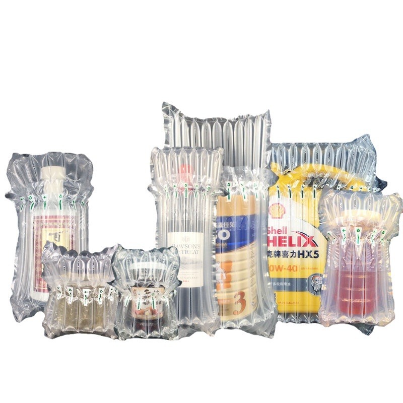 Thickened honey bubble column, red wine milk powder air column bag, inflatable air column roll material bubble bag, express inflatable bag wholesale Item Picture