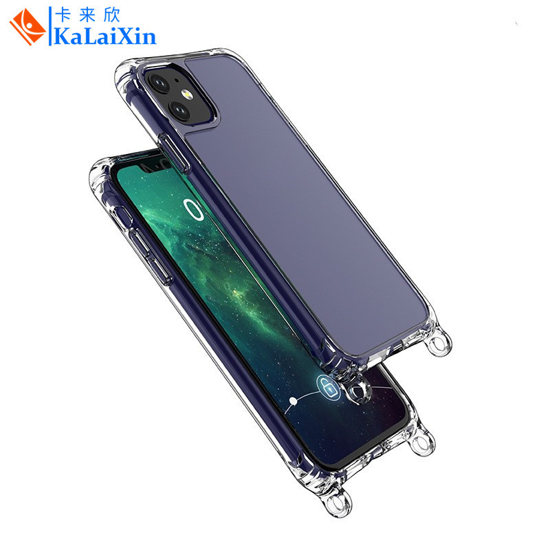 滴胶素材高光手机壳适用苹果15Pro一体高光透明壳TPU+PC工厂批发详情图2