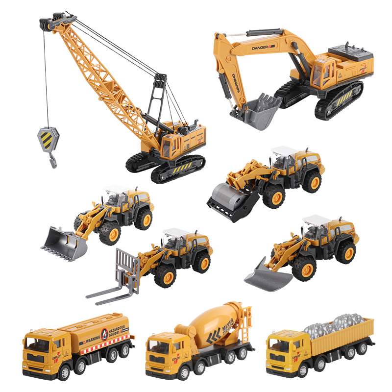 Hot-selling sliding simulation engineering vehicle, alloy vehicle model, children's toy vehicle, excavator set, wholesale toys Application Scenario